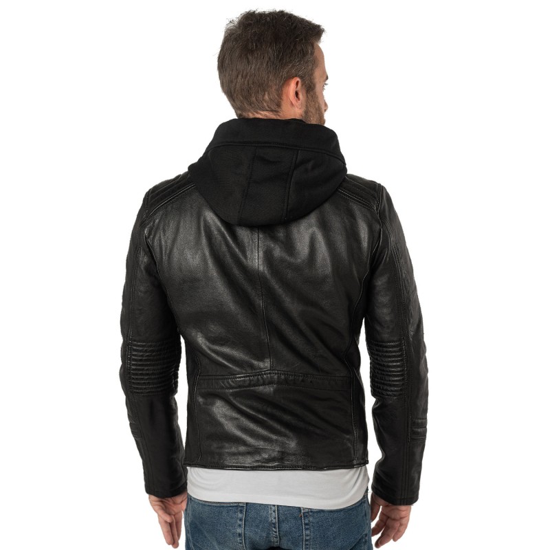 Geaca de Piele Barbati 2.0 by Mauritius Neagra 2MJilas – Geci de Piele Geaca de Piele Barbati 2.0 by Mauritius Neagra 2MJilas – Geci de Piele