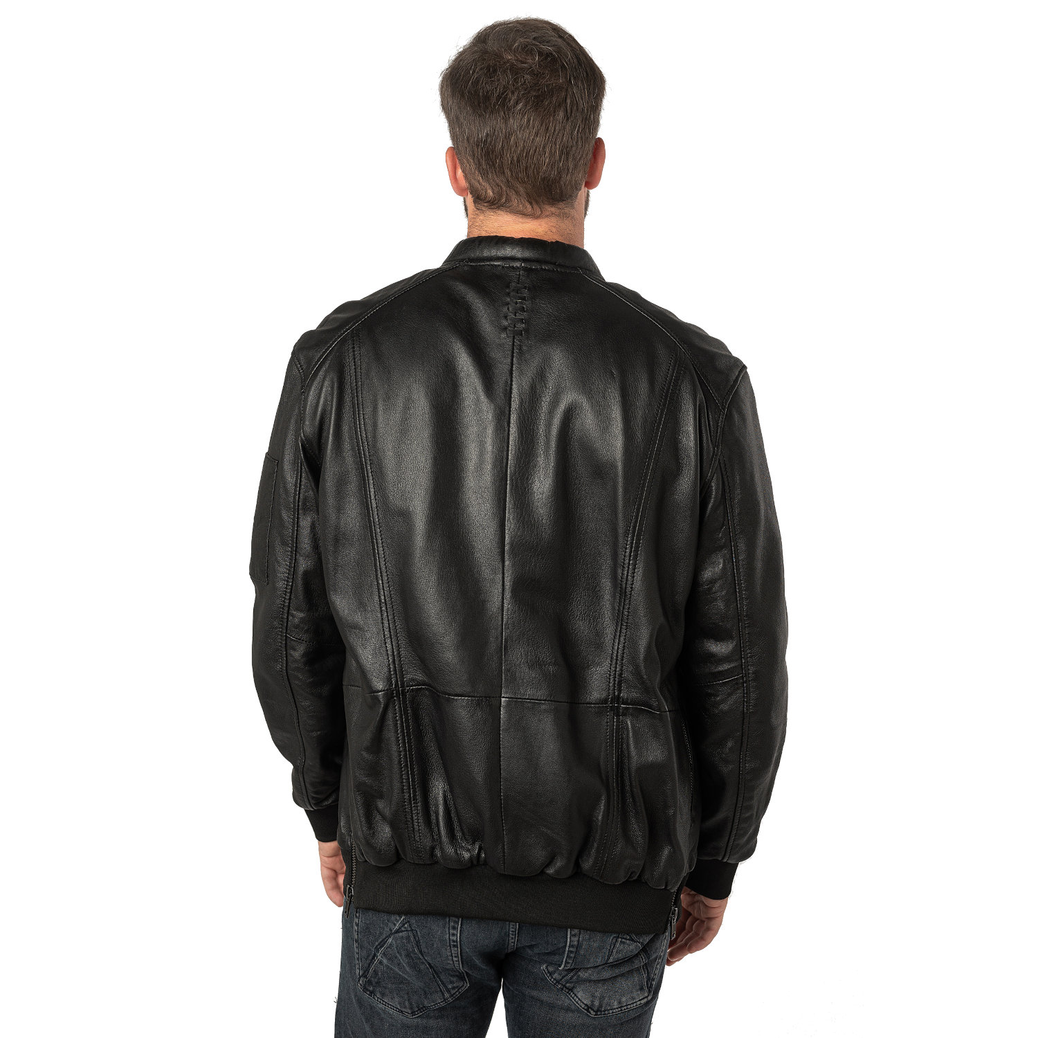 Geaca de Piele Unisex 2.0 by Mauritius Neagra 2MKaira – Geci de Piele