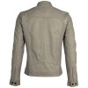 Geaca de Piele Barbati 2.0 by Mauritius Gri Deschis 2MToji - readytowear.ro