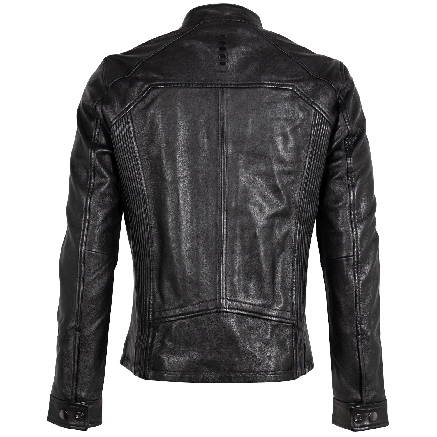 Geaca de Piele Barbati 2.0 by Mauritius Neagra 2MToji – Geci de Piele