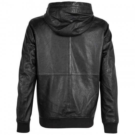 Hanorac de Piele Unisex 2.0 by Mauritius Negru 2MYonji Hanorac de Piele Unisex 2.0 by Mauritius Negru 2MYonji