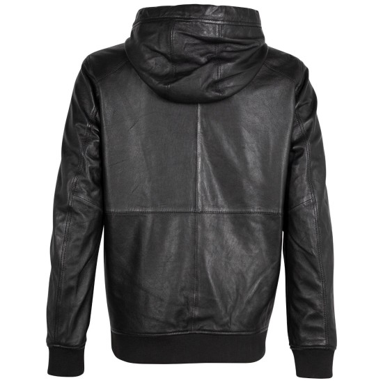 Hanorac de Piele Unisex 2.0 by Mauritius Negru 2MYonji Hanorac de Piele Unisex 2.0 by Mauritius Negru 2MYonji