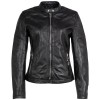 Geaca de Piele Dama 2.0 by Mauritius Neagra 2Wima