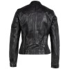Geaca de Piele Dama 2.0 by Mauritius Neagra 2Wima