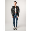 Geaca de Piele Dama 2.0 by Mauritius Neagra 2Wima