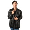 Geaca de Piele Unisex 2.0 by Mauritius Neagra 2WKaira
