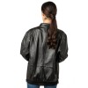 Geaca de Piele Unisex 2.0 by Mauritius Neagra 2WKaira