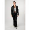 Geaca Scurta de Piele Dama 2.0 by Mauritius Neagra 2Wmarin