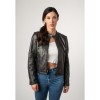 Geaca de Piele Dama 2.0 by Mauritius Gri Vintage 2Wrayla - readytowear