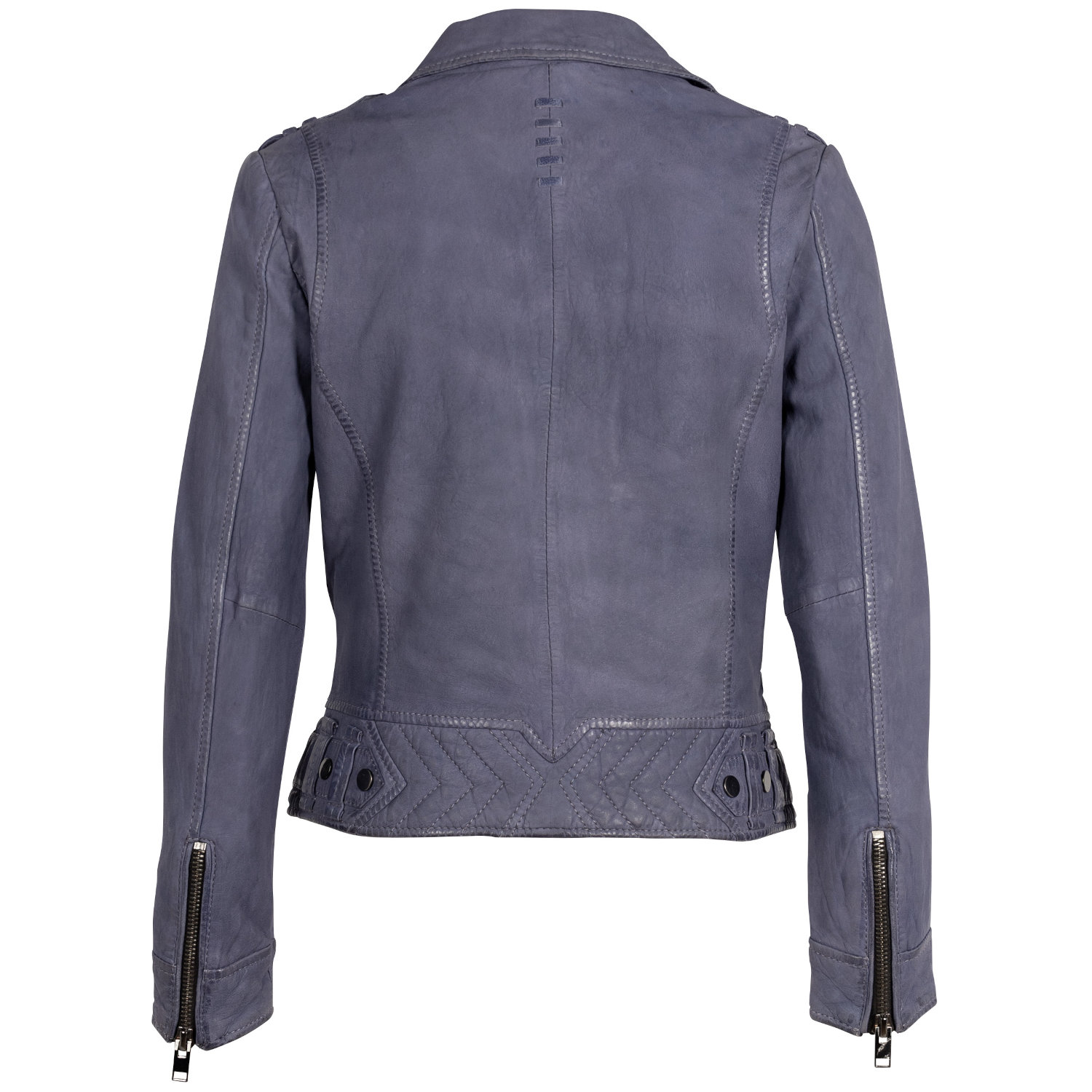 Geaca de Piele Dama 2.0 by Mauritius Mov Inchis 2Wtashi – Geci de Piele