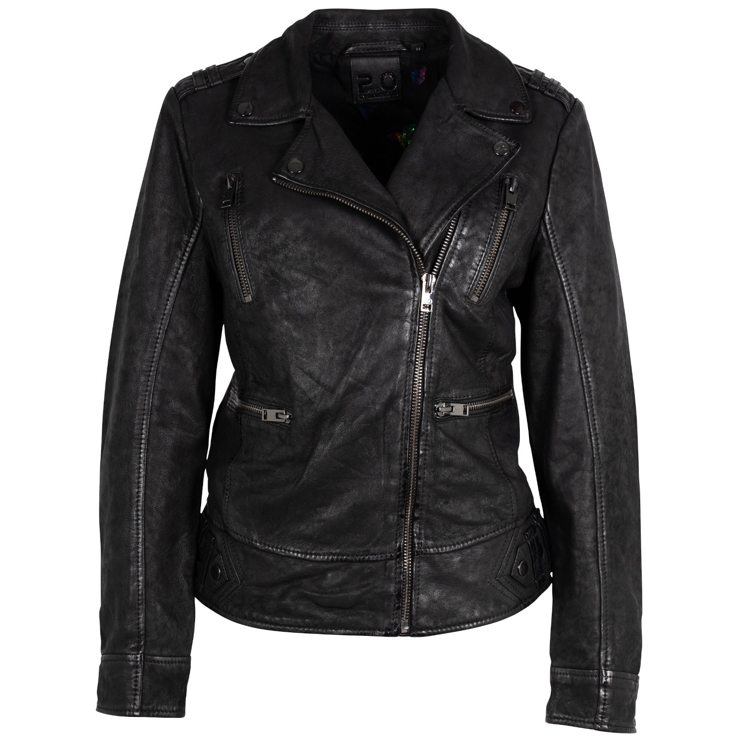 Geaca de Piele Dama 2.0 by Mauritius Neagra 2Wtashi – Geci de Piele Geaca de Piele Dama 2.0 by Mauritius Neagra 2Wtashi – Geci de Piele