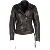 Geaca de Piele Dama 2.0 by Mauritius Negru/Holografic 2Wwona