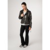 Geaca de Piele Dama 2.0 by Mauritius Negru/Holografic 2Wwona – Geci de Piele Geaca de Piele Dama 2.0 by Mauritius Negru/Holografic 2Wwona – Geci de Piele