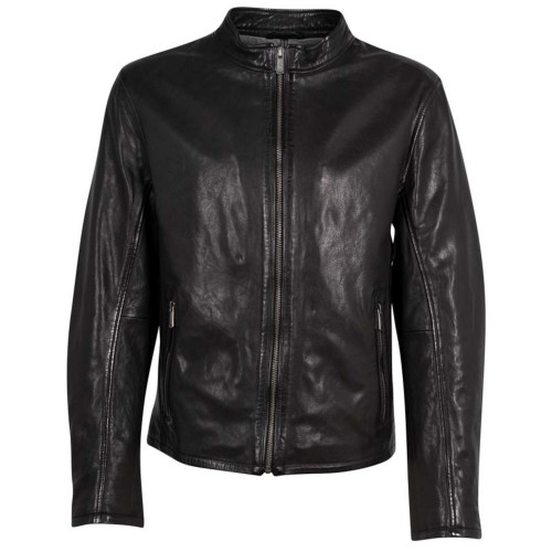 Geaca de Piele Barbati Deercraft Neagra DMBelfast