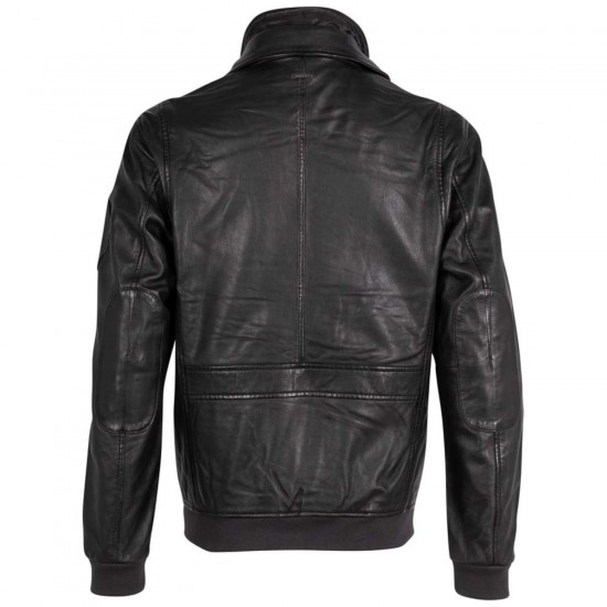 Geaca de Piele Barbati Deercraft Neagra DMCalgary Geaca de Piele Barbati Deercraft Neagra DMCalgary