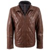 Geaca de Piele Barbati Deercraft Castanie DMCarlsen – Geci de Piele