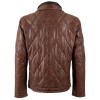 Geaca de Piele Barbati Deercraft Castanie DMCarlsen – Geci de Piele