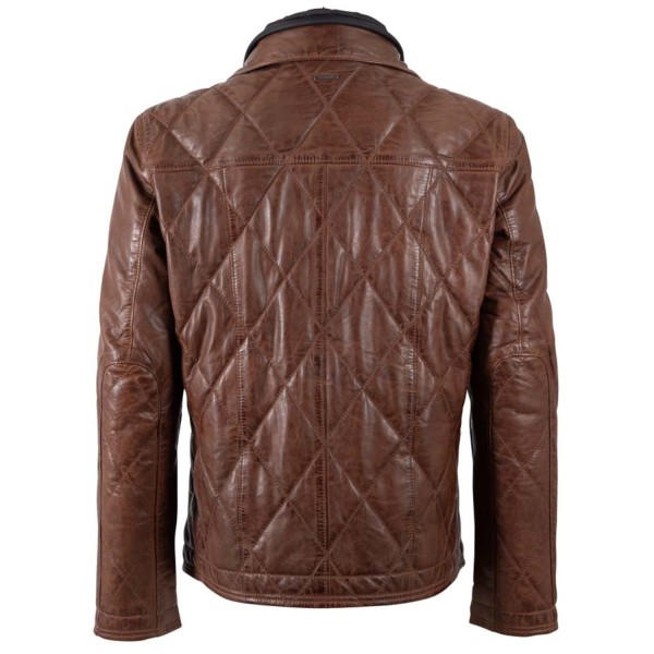 Geaca de Piele Barbati Deercraft Castanie DMCarlsen Geaca de Piele Barbati Deercraft Castanie DMCarlsen