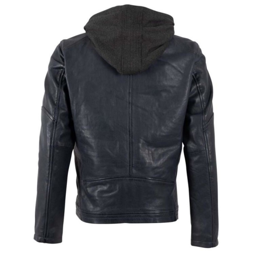 Geaca de Piele Barbati Deercraft Bleumarin DMDorsey