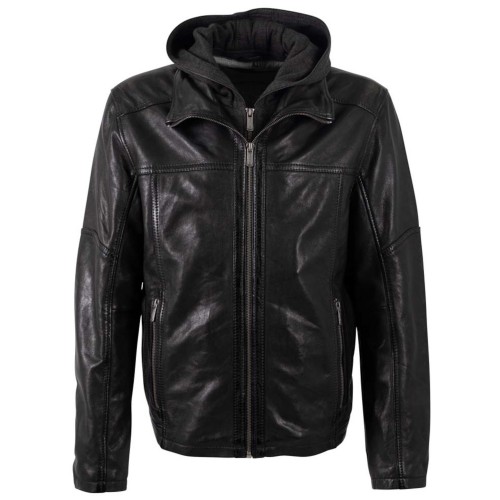 Geaca de Piele Barbati Deercraft Neagra DMDorsey