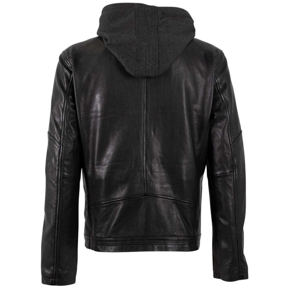 Geaca de Piele Barbati Deercraft Neagra DMDorsey