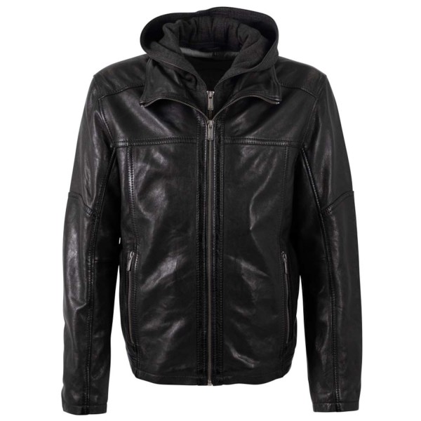 Geaca de Piele Barbati Deercraft Neagra DMDorsey