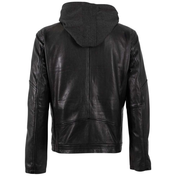 Geaca de Piele Barbati Deercraft Neagra DMDorsey