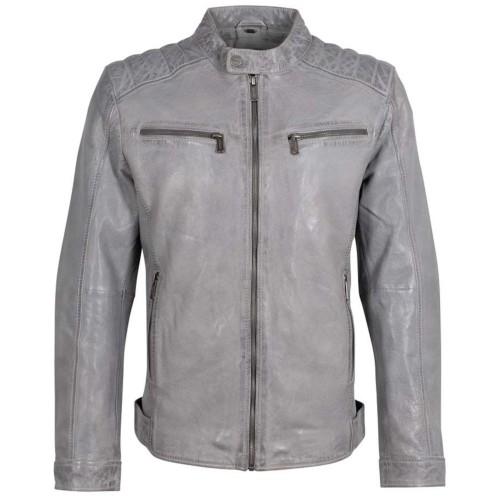 Geaca de Piele Barbati Deercraft Gri DMElvon