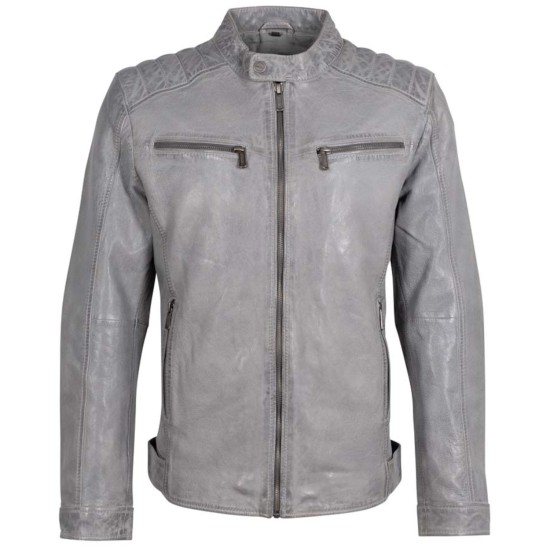 Geaca de Piele Barbati Deercraft Gri DMElvon