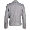 Geaca de Piele Barbati Deercraft Gri DMElvon – Geci de Piele