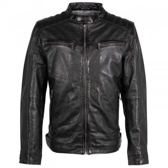 Geaca de Piele Barbati Deercraft Neagra DMElvon