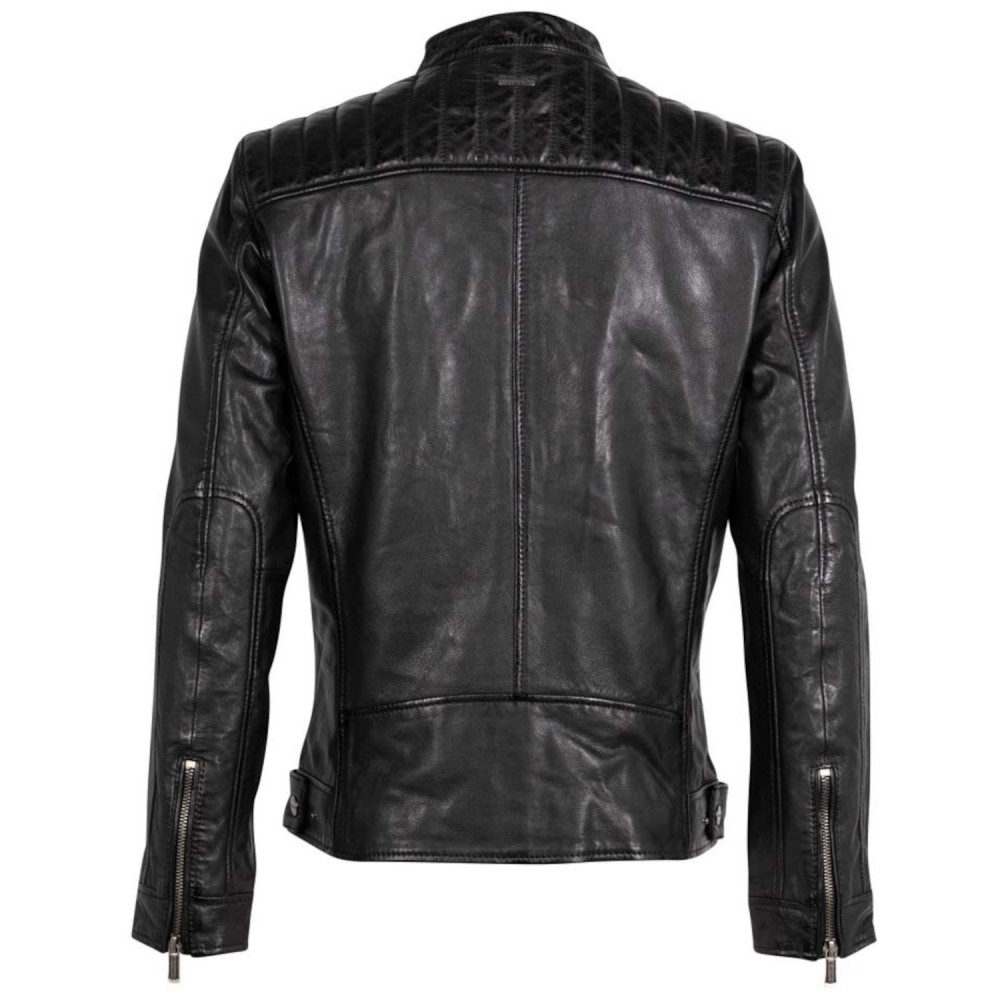 Geaca de Piele Barbati Deercraft Neagra DMElvon