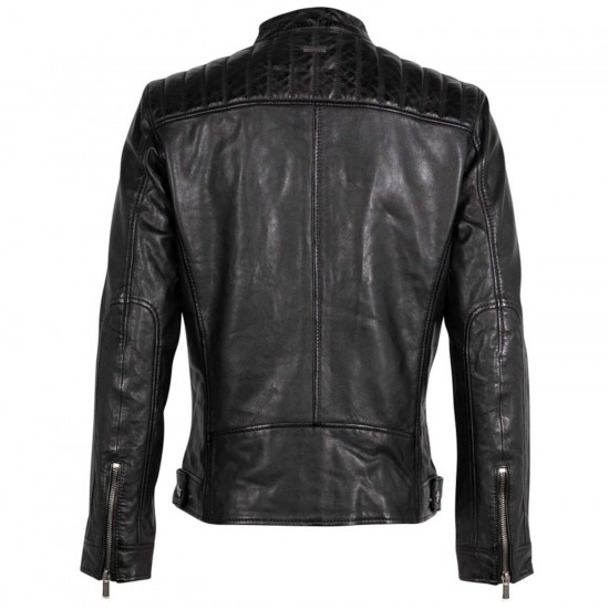 Geaca de Piele Barbati Deercraft Neagra DMElvon