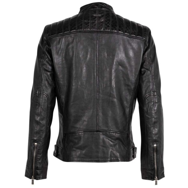 Geaca de Piele Barbati Deercraft Neagra DMElvon