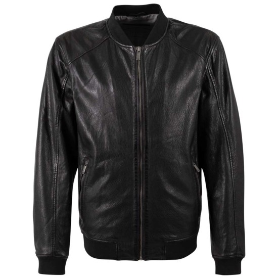 Geaca de Piele Barbati Deercraft Neagra DMGiton