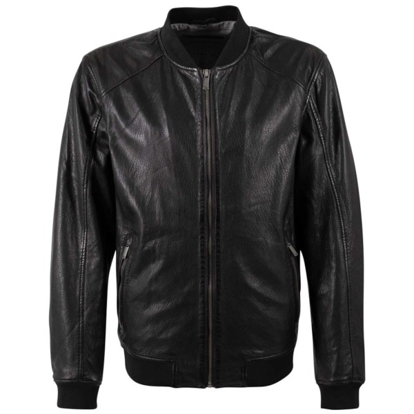 Geaca de Piele Barbati Deercraft Neagra DMGiton