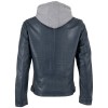 Geacă de Piele Bărbați Deercraft DMJannys Albastru Denim Regular Fit Stil Biker