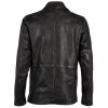 Sacou de Piele Barbati Deercraft Negru Vintage DMJaryk