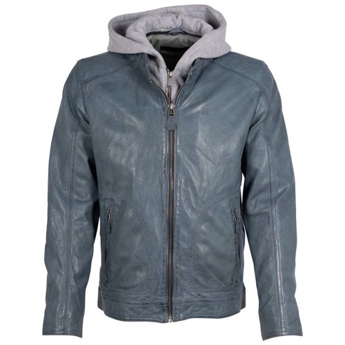 Geaca de Piele Barbati Deercraft Albastru Denim DMJonnes