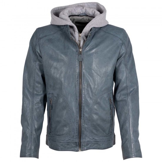 Geaca de Piele Barbati Deercraft Albastru Denim DMJonnes