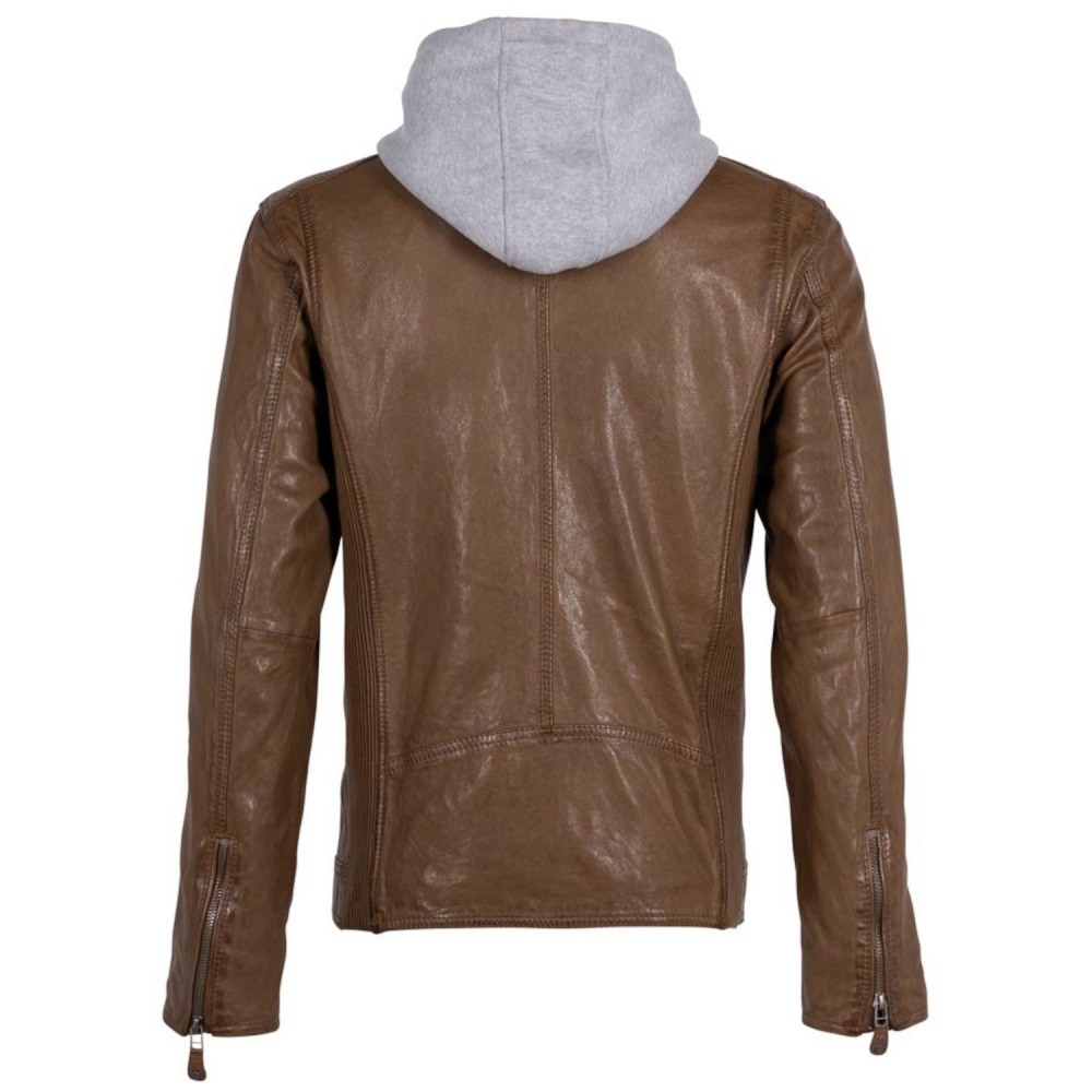 Geaca de Piele Barbati Deercraft Maro Deschis DMJonnes