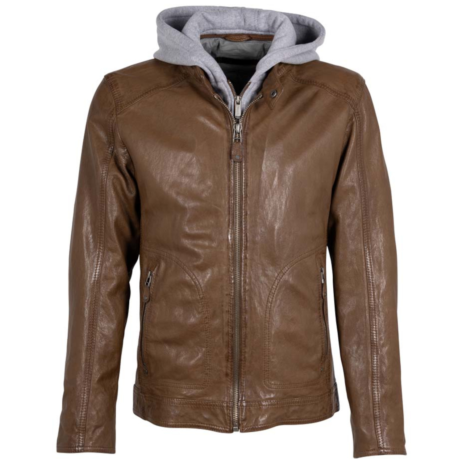 Geaca de Piele Barbati Deercraft Maro Deschis DMJonnes – Geci de Piele Geaca de Piele Barbati Deercraft Maro Deschis DMJonnes – Geci de Piele