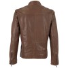Geacă de Piele Bărbați Deercraft DMLewon Maro Regular Fit Stil Biker