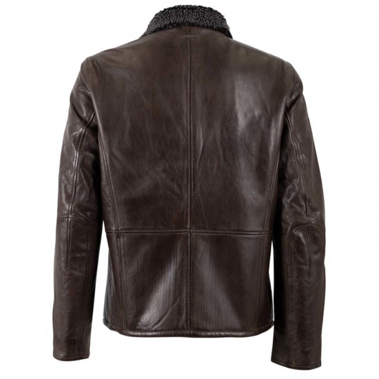 Geaca de Piele Barbati Deercraft Maro Inchis DMNaotis