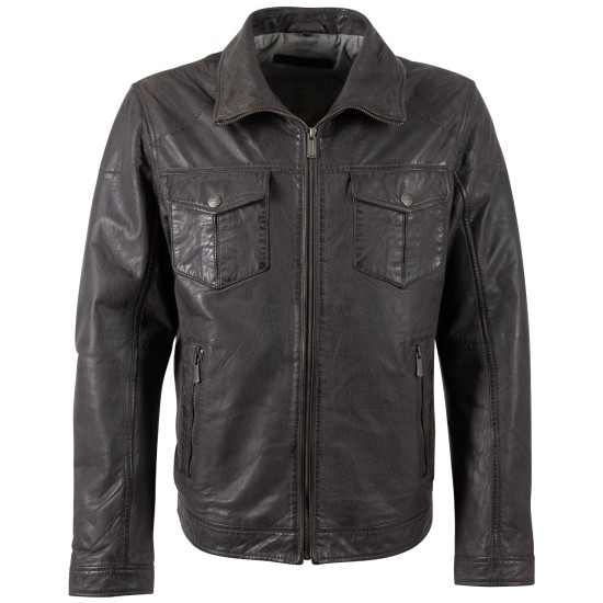 Geaca de Piele Barbati Deercraft Grafit DMNennos