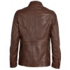 Geaca de Piele Barbati Deercraft Castanie DMThelmo – Geci de Piele