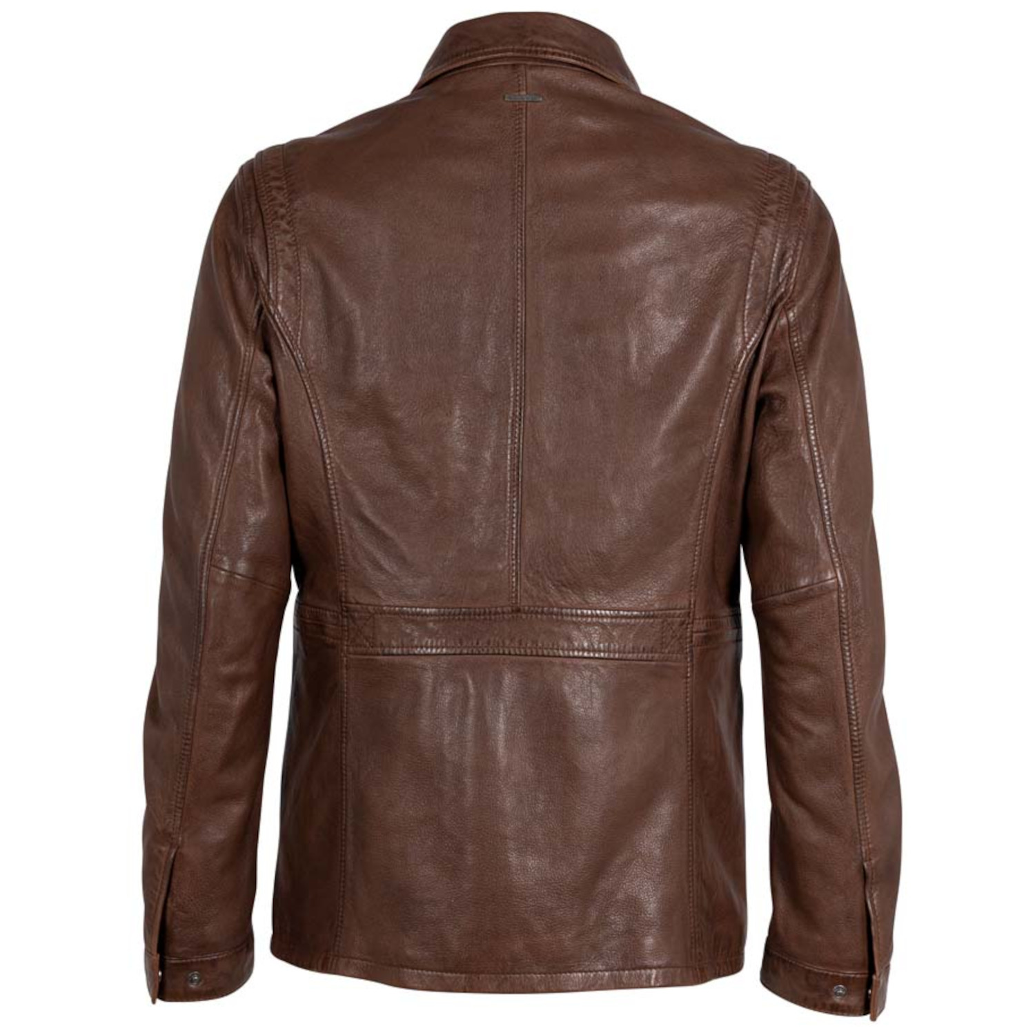 Geaca de Piele Barbati Deercraft Castanie DMThelmo – Geci de Piele