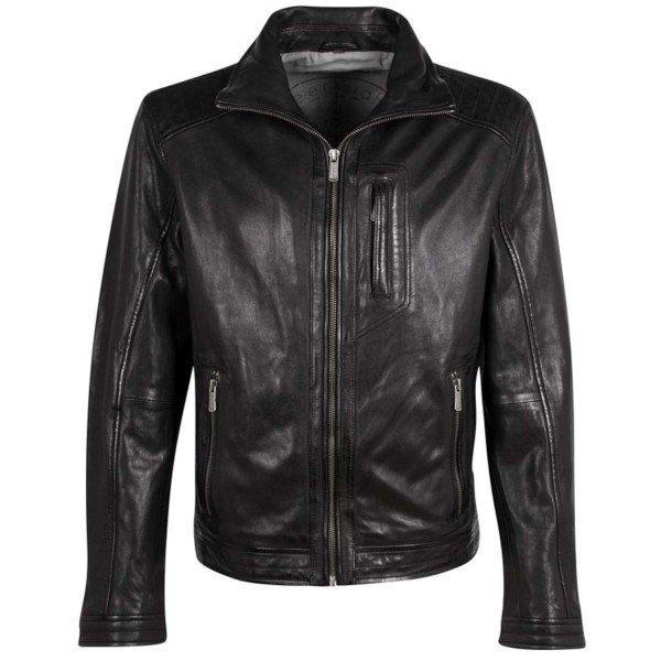 Geaca de Piele Barbati Deercraft Neagra DMTiago