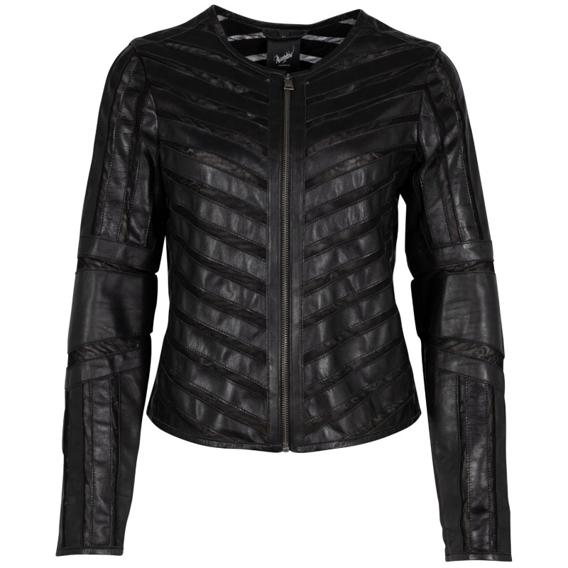 Geaca de Piele Dama Mauritius Neagra GGSuri – Geci de Piele Geaca de Piele Dama Mauritius Neagra GGSuri – Geci de Piele