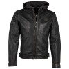 Geaca de Piele Barbati Mauritius Negru Antic GMNemei – Black Friday